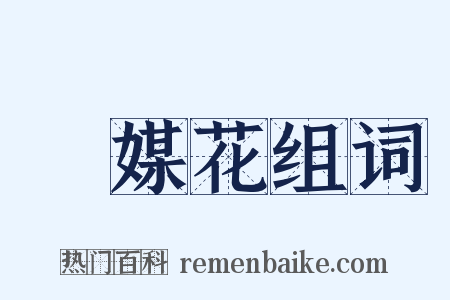 風媒花组词是什么意思的图片